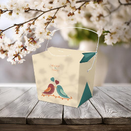 Love birds Bröllop Presentaskar