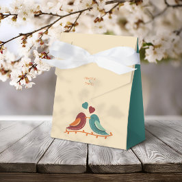 Love birds Bröllop Presentaskar
