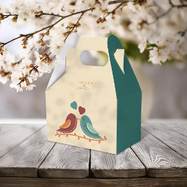 Love birds Bröllop Presentaskar
