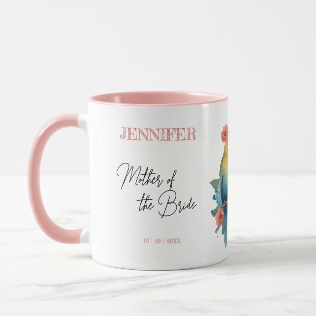Love birds Budens mamma Mugg (Vänster)