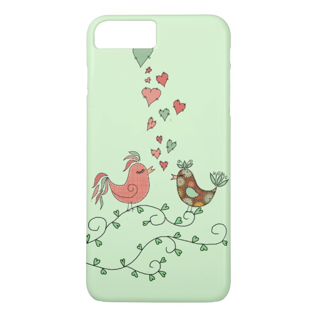 Love birds Case-Mate iPhone skal (Baksida)
