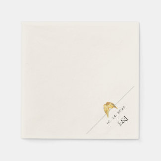 Love birds Cocktail Hour Pappersservett