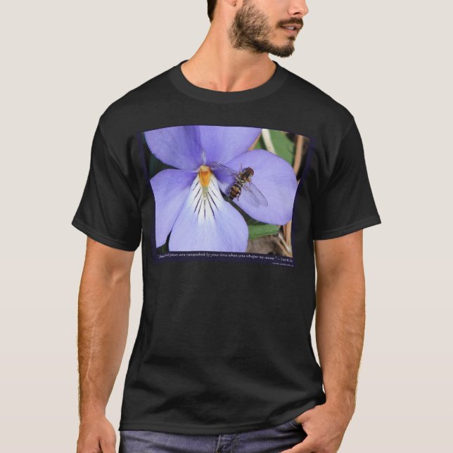 Love birds-fots-våldets art tee shirt (Framsida)