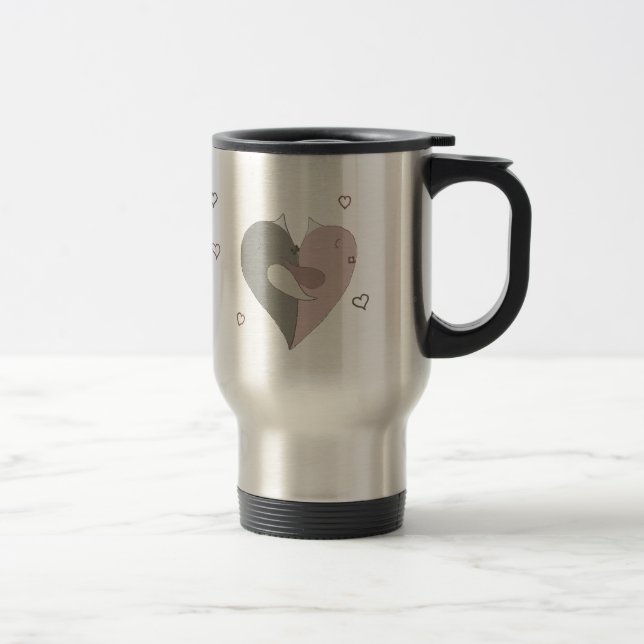 Love birds Heart Resemugg (Höger)