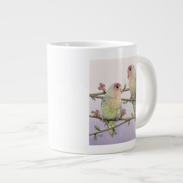 Love birds jumbo mugg (Framsida höger)