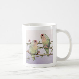 Love birds kaffemugg