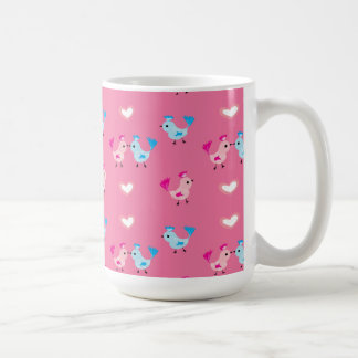Love birds kaffemugg
