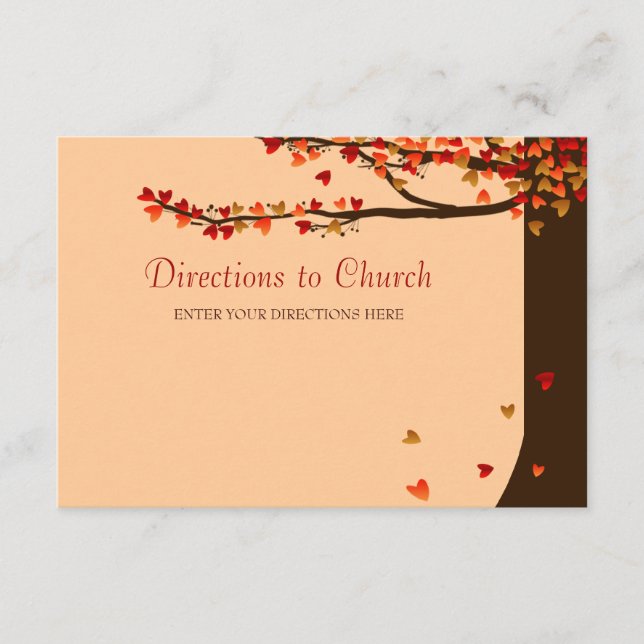 Love birds-kort för fallande hörselriktningar tilläggskort (Framsida)