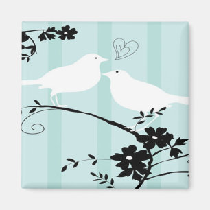 Love birds magnet