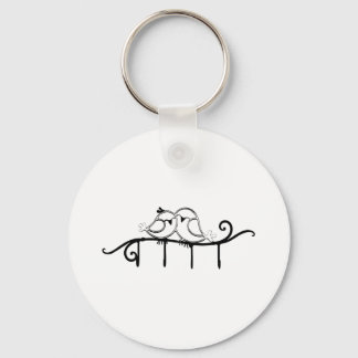 Love birds par nyckelring