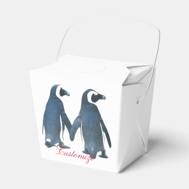 Love birds Penguin lite Thunder_Cove Presentaskar (Framsidan Sidan)
