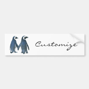 Love birds Penguin par Thunder_Cove Bildekal
