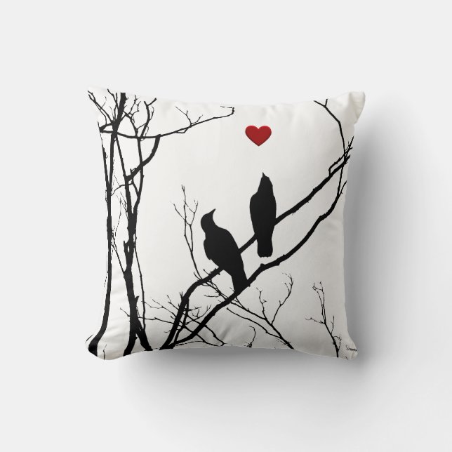 Love birds Pillow Kudde (Framsida)