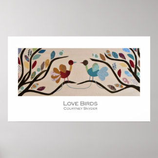 Love birds Poster