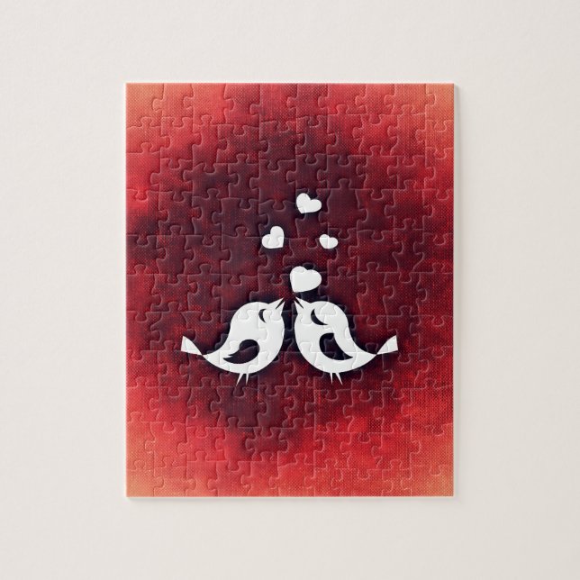 Love birds pussel (Vertikal)