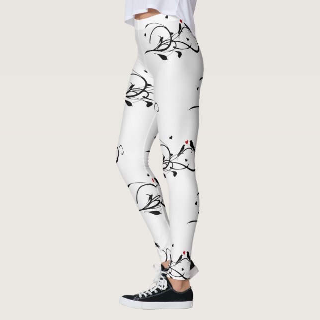 **LOVE BIRDS** RÄTTSAKTER LEGGINGS (Vänster)