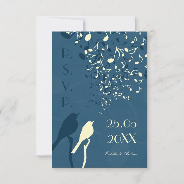 LOVE BIRDS SÅNG - OSA KORT (Framsida)