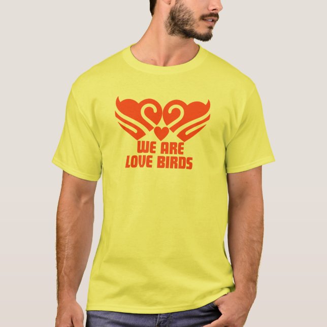 Love birds t shirt (Framsida)