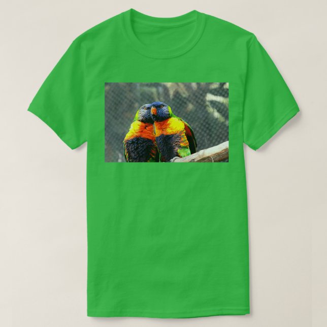 Love birds t shirt (Design framsida)