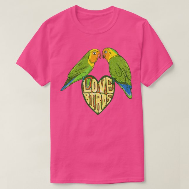 Love birds t shirt (Design framsida)