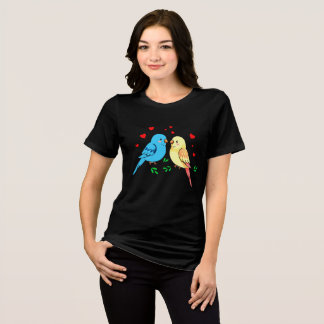 love birds t skjordedesign t shirt
