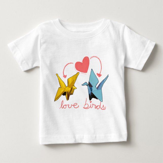 love birds tee shirt (Framsida)