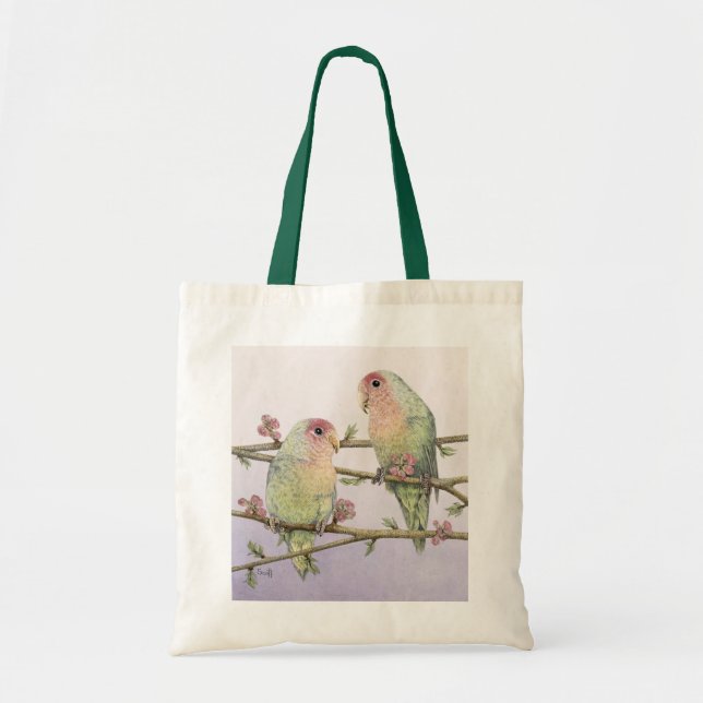 Love birds tygkasse (Framsidan)