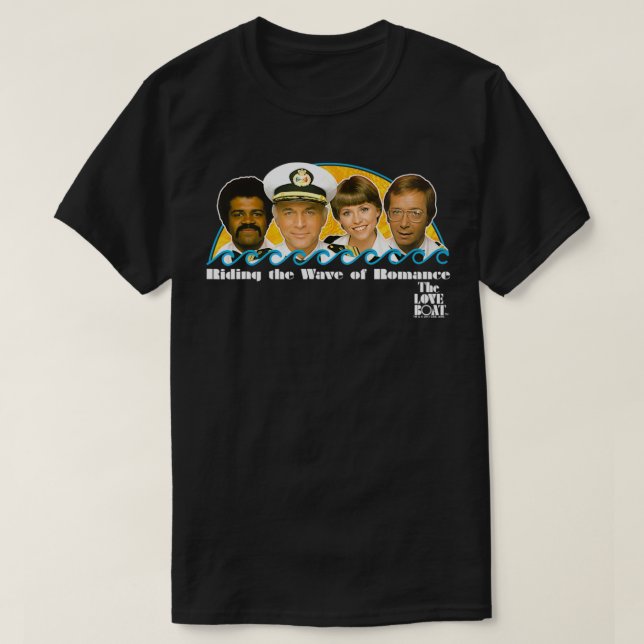 Love Boat Wave Of Romance  T Shirt (Design framsida)