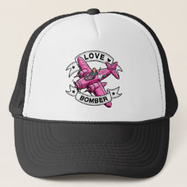 Love Bomber Pilot Pink Keps