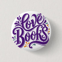 Love Books Calligraphy Heart Design