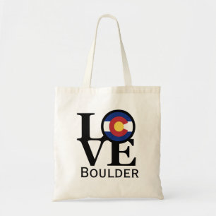 LOVE Boulder Colorado-handväskan Tygkasse