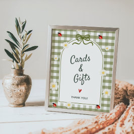 Love Bug Cards & Gifts Förlossningsfest Skylt