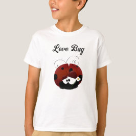 Love Bug Ladybug, Cute Cartoon Valentine’s Day T Shirt
