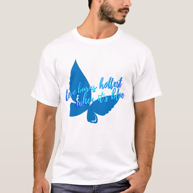 Love burns  t shirt (Framsida)