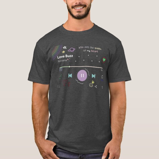 love buzz spellista familj t shirt (Framsida)