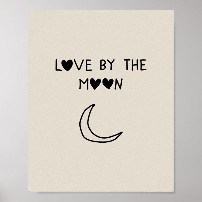 Love By the moon Poster (Framsidan)