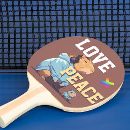 LOVE × CAPYBARA - Custom Pingisracket