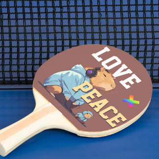 LOVE × CAPYBARA - Custom Pingisracket