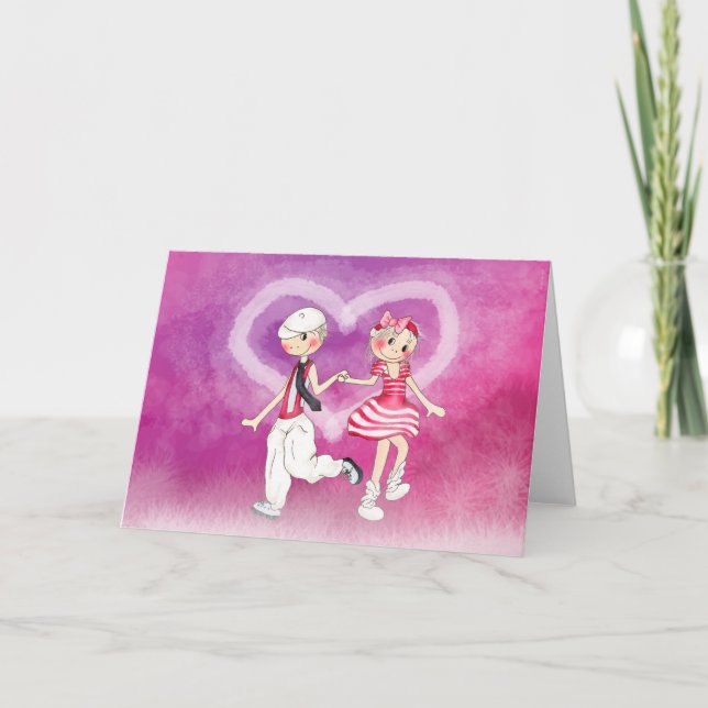 Love card helgkort (Framsida)