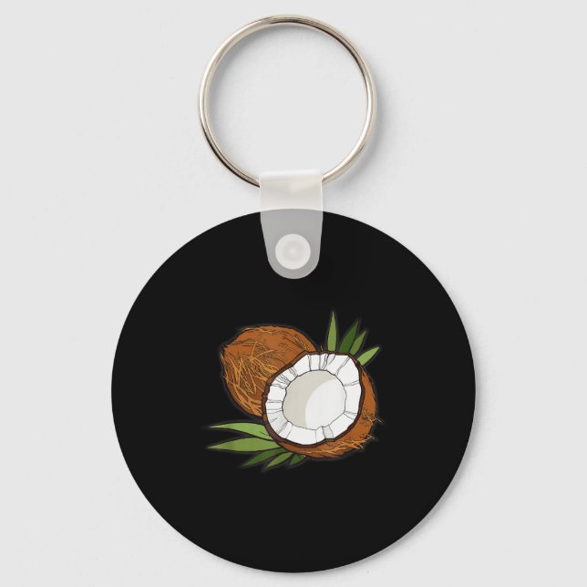 Love Coconut Women Shirt Coconut Lovers For Kids A Nyckelring (Framsida)