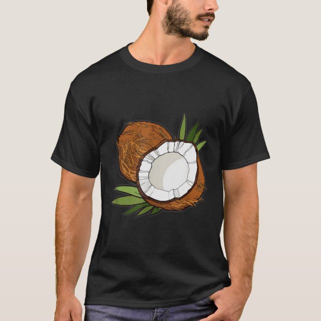 Love Coconut Women Shirt Coconut Lovers For Kids A T Shirt (Framsida)