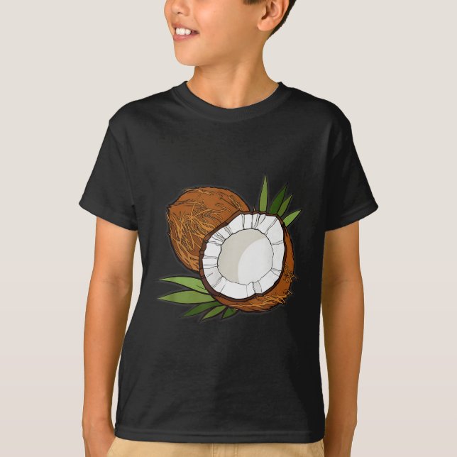 Love Coconut Women Shirt Coconut Lovers For Kids A T Shirt (Framsida)
