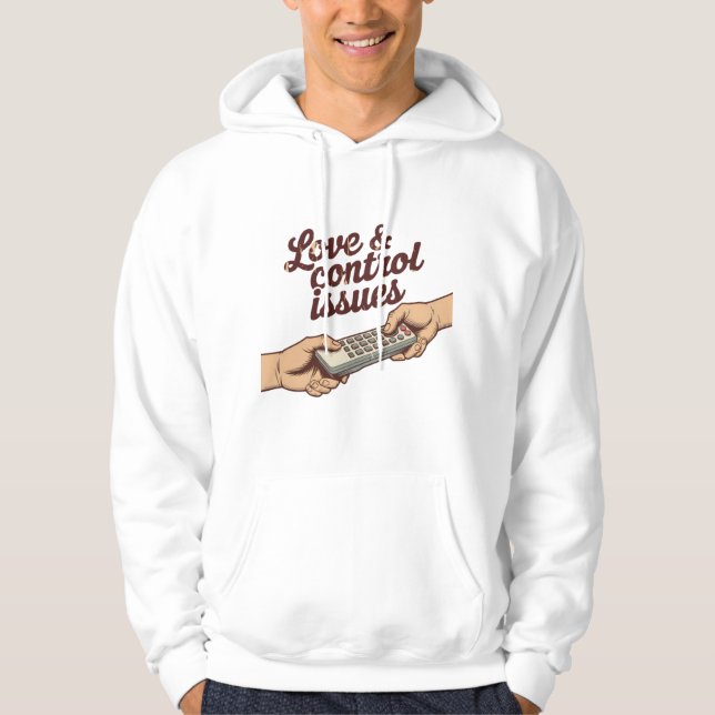 Love & Control Issues | Emotional Tug-of-War Mood  Hoodie (Framsida)