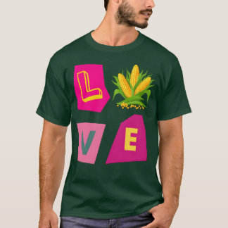 Love Corn vän T Shirt