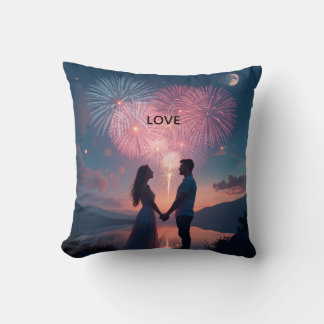 Love Couple Pillow Kudde