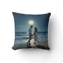 Love Dance Moon Pillow