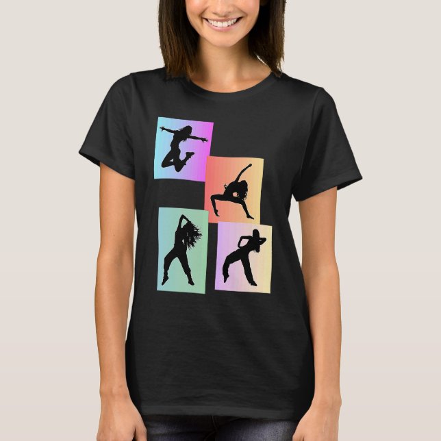 Love Dance Teacher Dancer Instructor T Shirt (Framsida)
