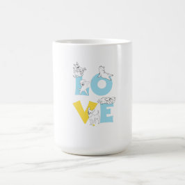 love dog kaffemugg