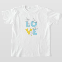love dog t shirt