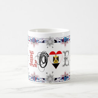 Love Egypt Kaffemugg